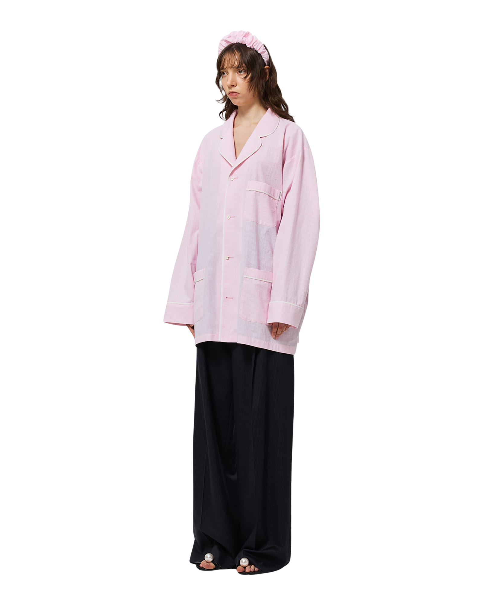 Kimhe Kim - Belted Wide Pants (Navy) product image 8 | TRAB K-Fashion Australia