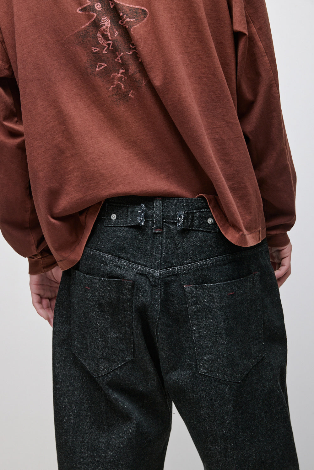 Hatchingroom - Regular Selvedge Jeans (Black) product image 18 | TRAB K-Fashion Australia