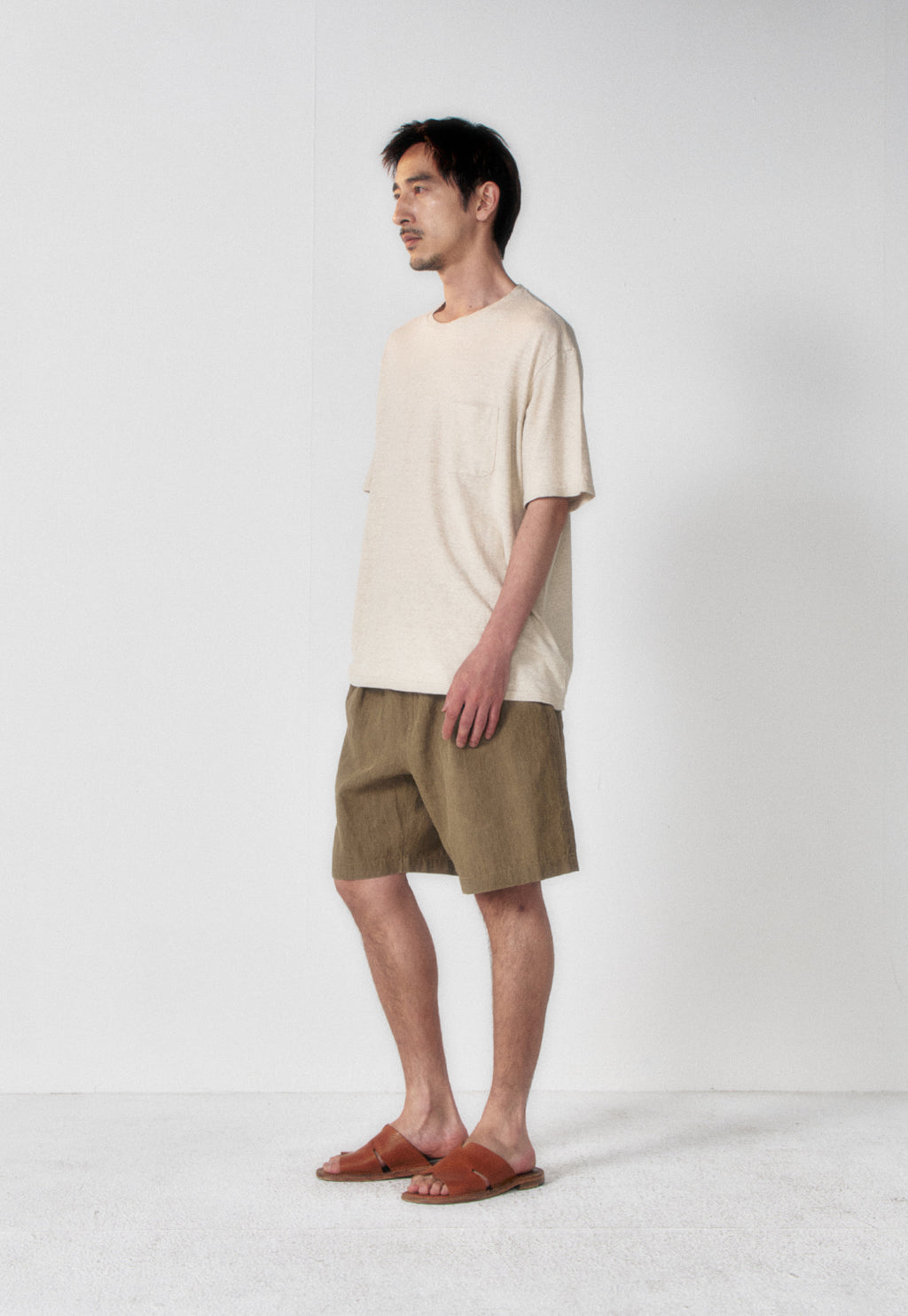 Art if acts - Linen Pocket Tee (Oatmeal) product image 4 | TRAB K-Fashion Australia