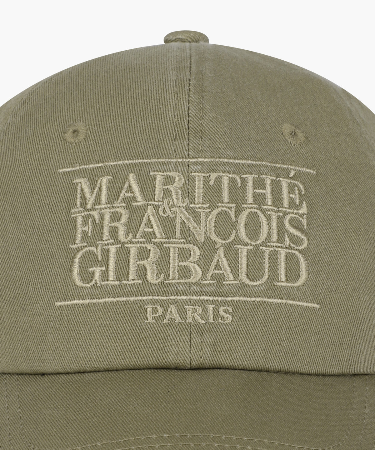 Marithe & Francois Girbaud - Classic Logo Covered Cap (Dark Beige) product image 3 | TRAB K-Fashion Australia