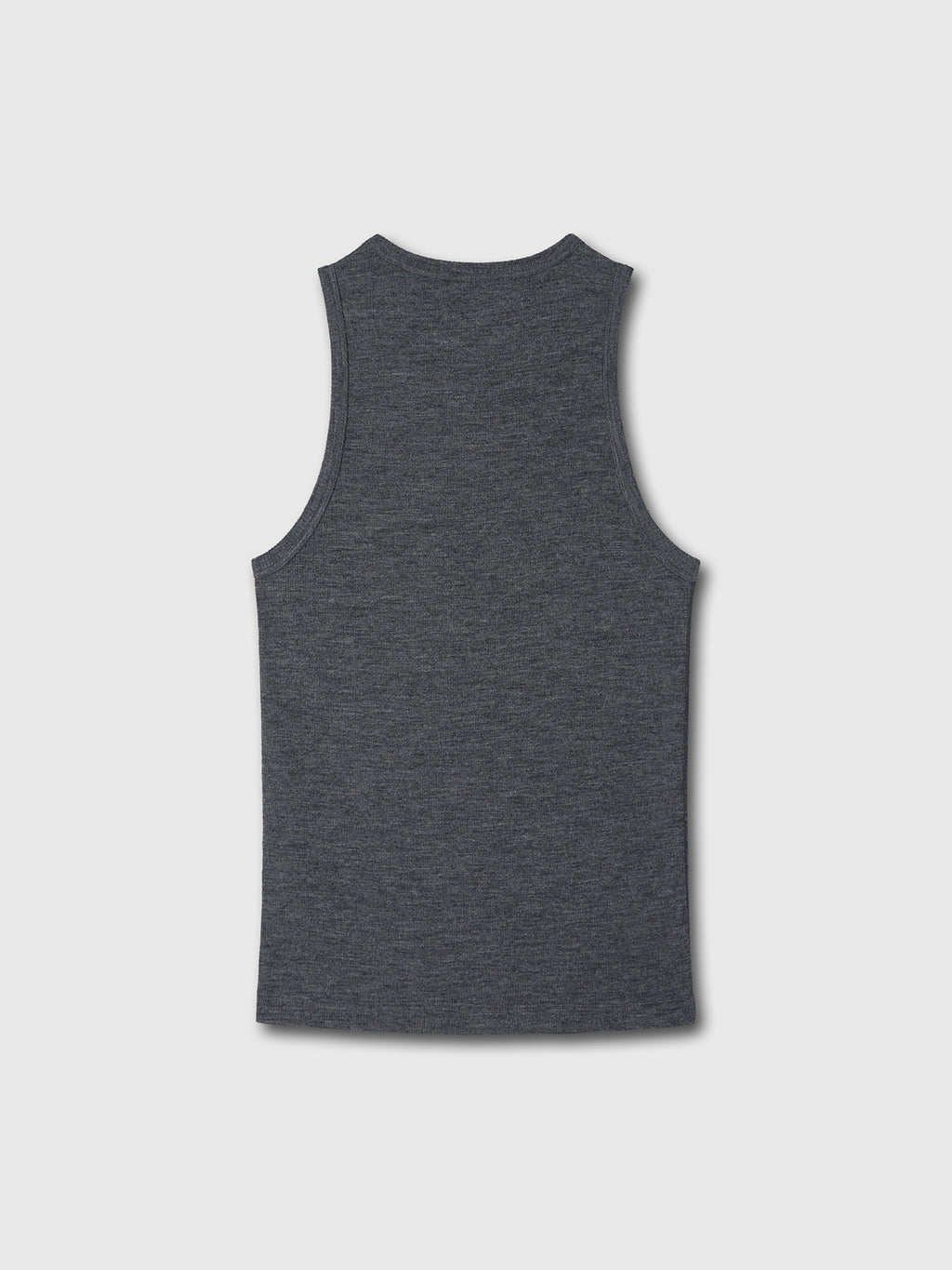 Tonywack - Super Fine Wool Ribbed Sleeveless Japanese Fabric (Charcoal) product image 8 | TRAB K-Fashion Australia