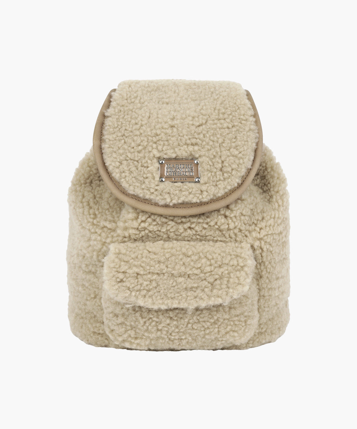 Marithe & Francois Girbaud - Classic Logo Mini Backpack (Beige) product image 1 | TRAB K-Fashion Australia