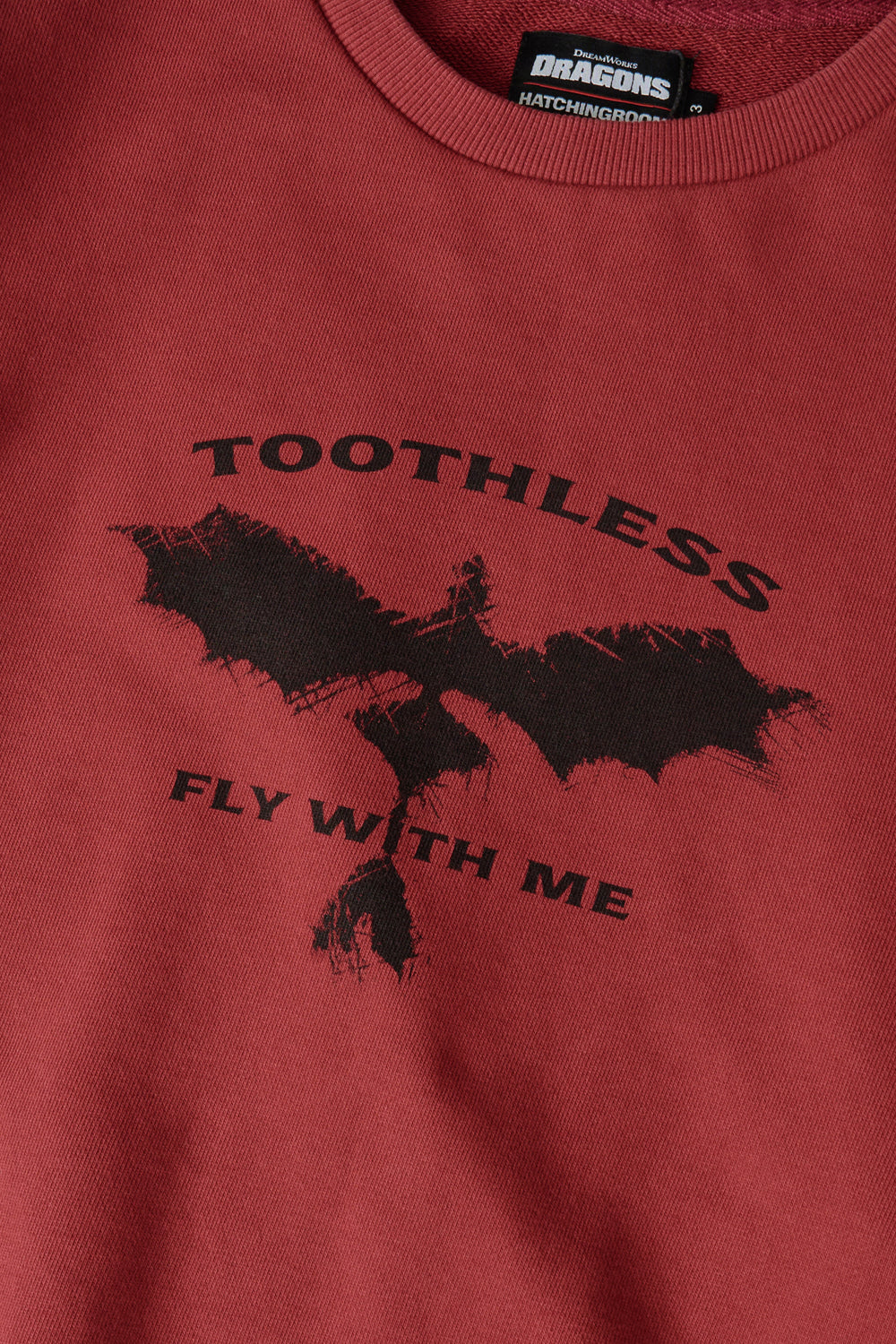 Hatchingroom - Toothless Sweatshirt Dark (Red) product image 4 | TRAB K-Fashion Australia