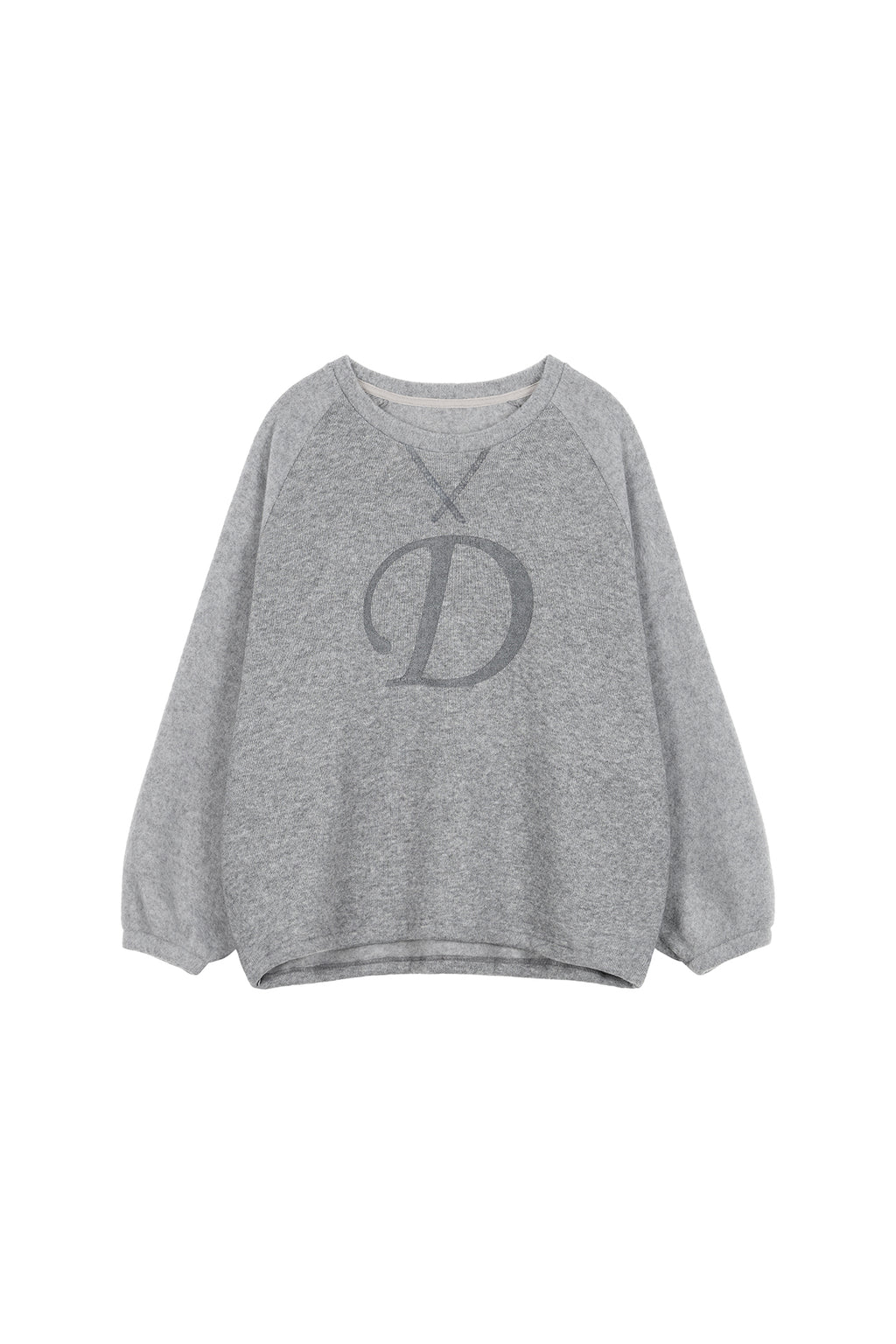 Deinet - Smooth D Logo Sweatshirts (Grey) product image 12 | TRAB K-Fashion Australia