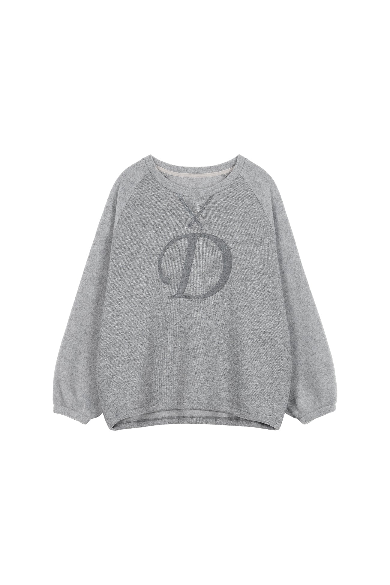 Deinet - Smooth D Logo Sweatshirts (Grey) product image 12 | TRAB K-Fashion Australia