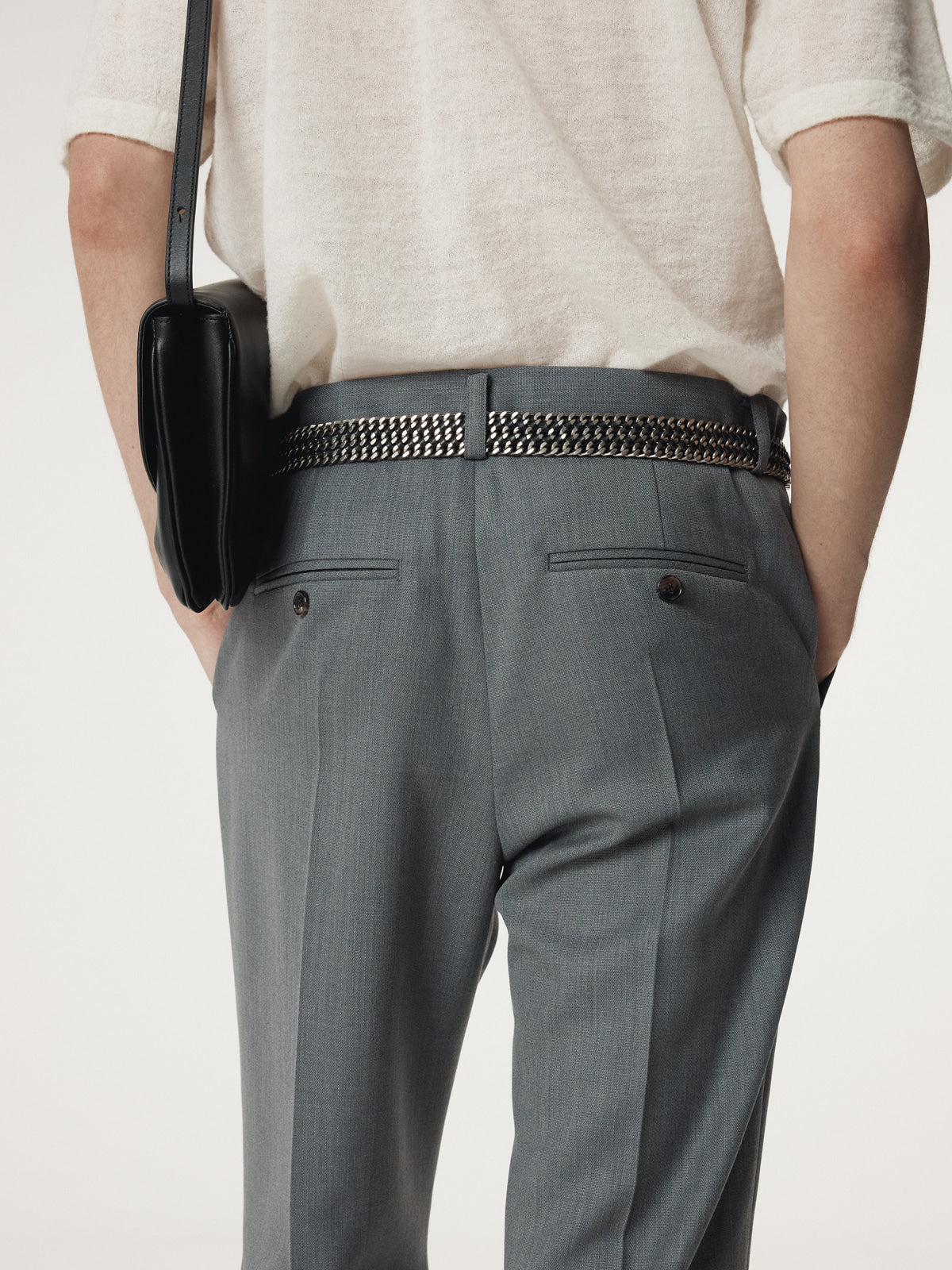 Recto - Rc Signature Flare Pants (Dark Grey) product image 7 | TRAB K-Fashion Australia
