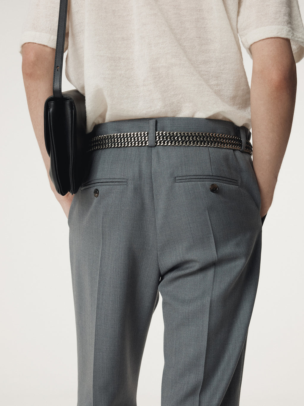 Recto - Rc Signature Flare Pants (Dark Grey) product image 7 | TRAB K-Fashion Australia