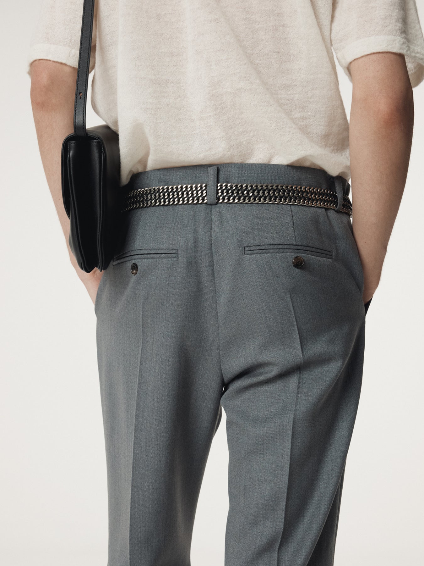 Recto - Rc Signature Flare Pants (Dark Grey) product image 7 | TRAB K-Fashion Australia