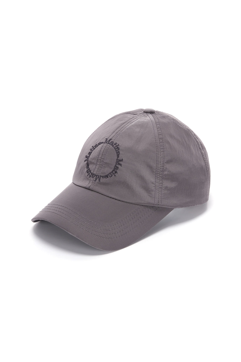 Matin Kim - Crisp Logo Ball Cap (Silver) product image 9 | TRAB K-Fashion Australia