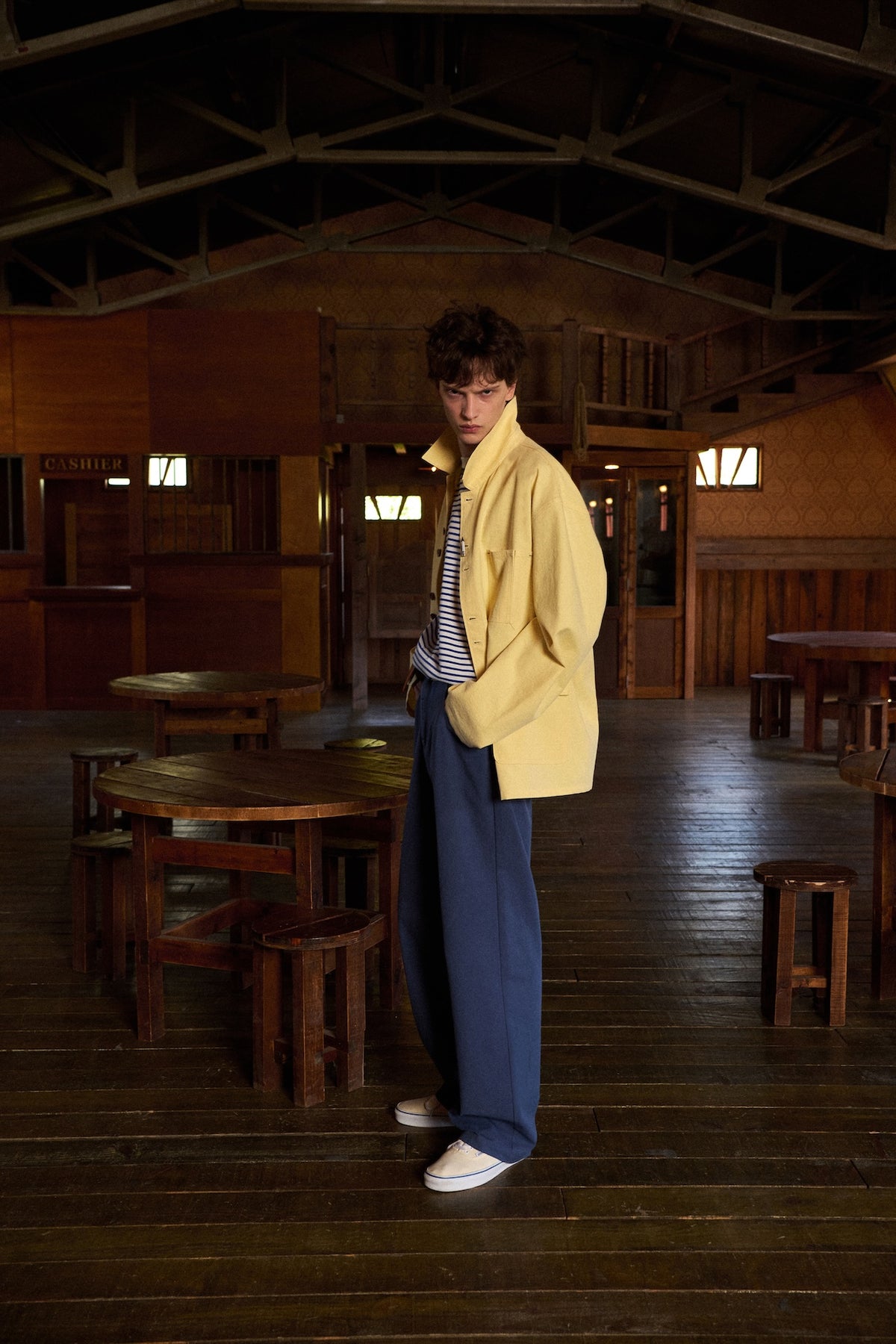 STU - Batik Washed Cotton Pants (French Navy (1st Reorder )) product image 2 | TRAB K-Fashion Australia