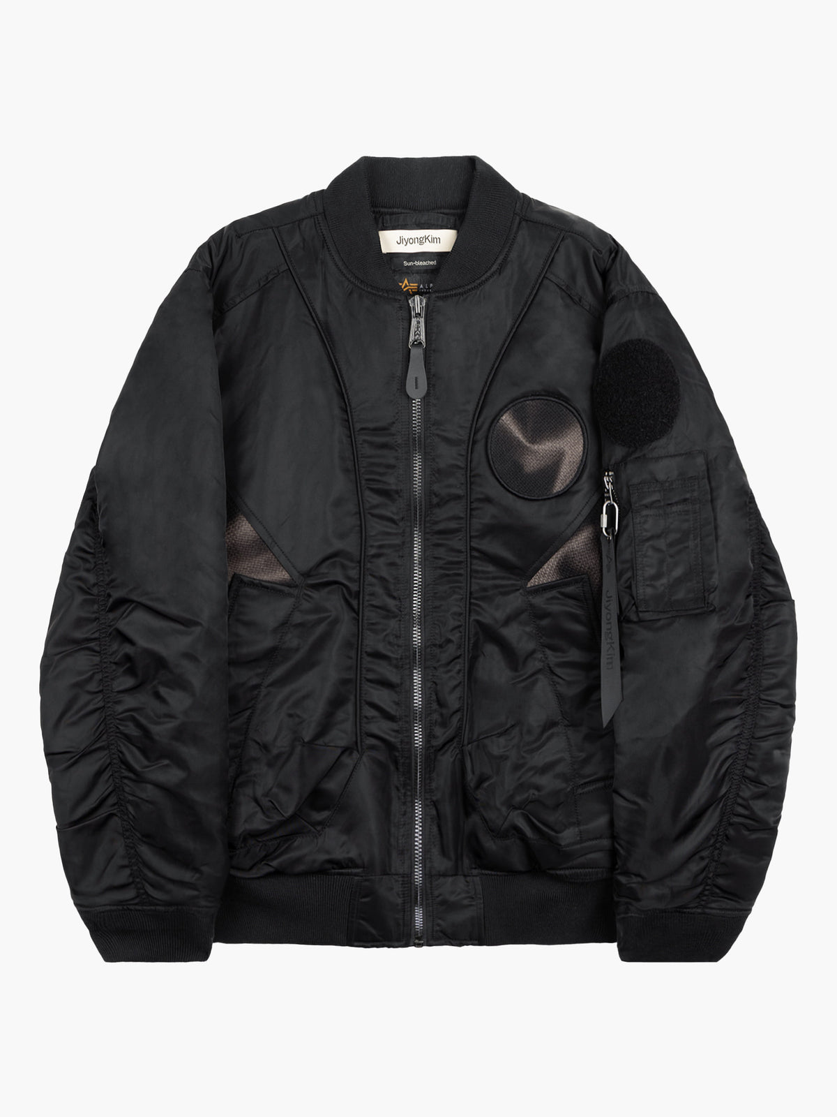 Jiyong Kim - Sun-Bleached Flight Jacket (Black) product image 7 | TRAB K-Fashion Australia