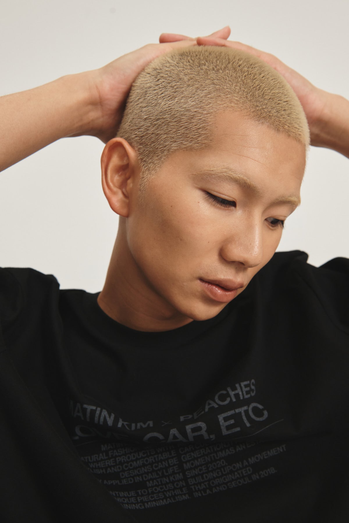 Matin Kim - Peaches Love Car Etc Graphic Top (Black) product image 1 | TRAB K-Fashion Australia