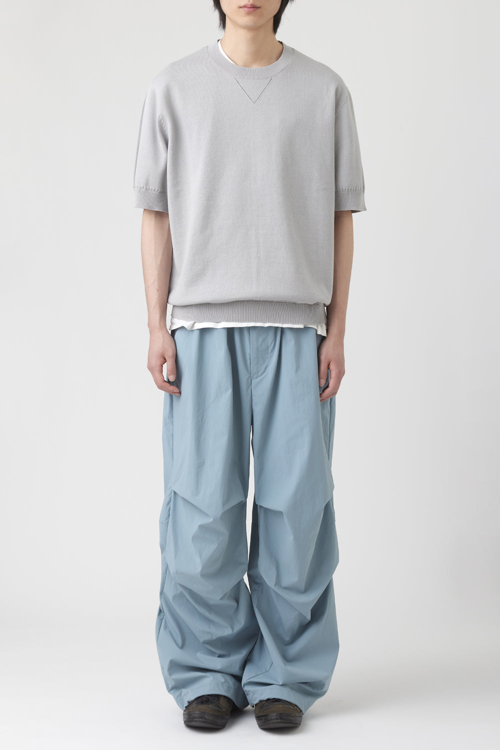 Hatchingroom - Plain Half Knit (Grey) product image 7 | TRAB K-Fashion Australia