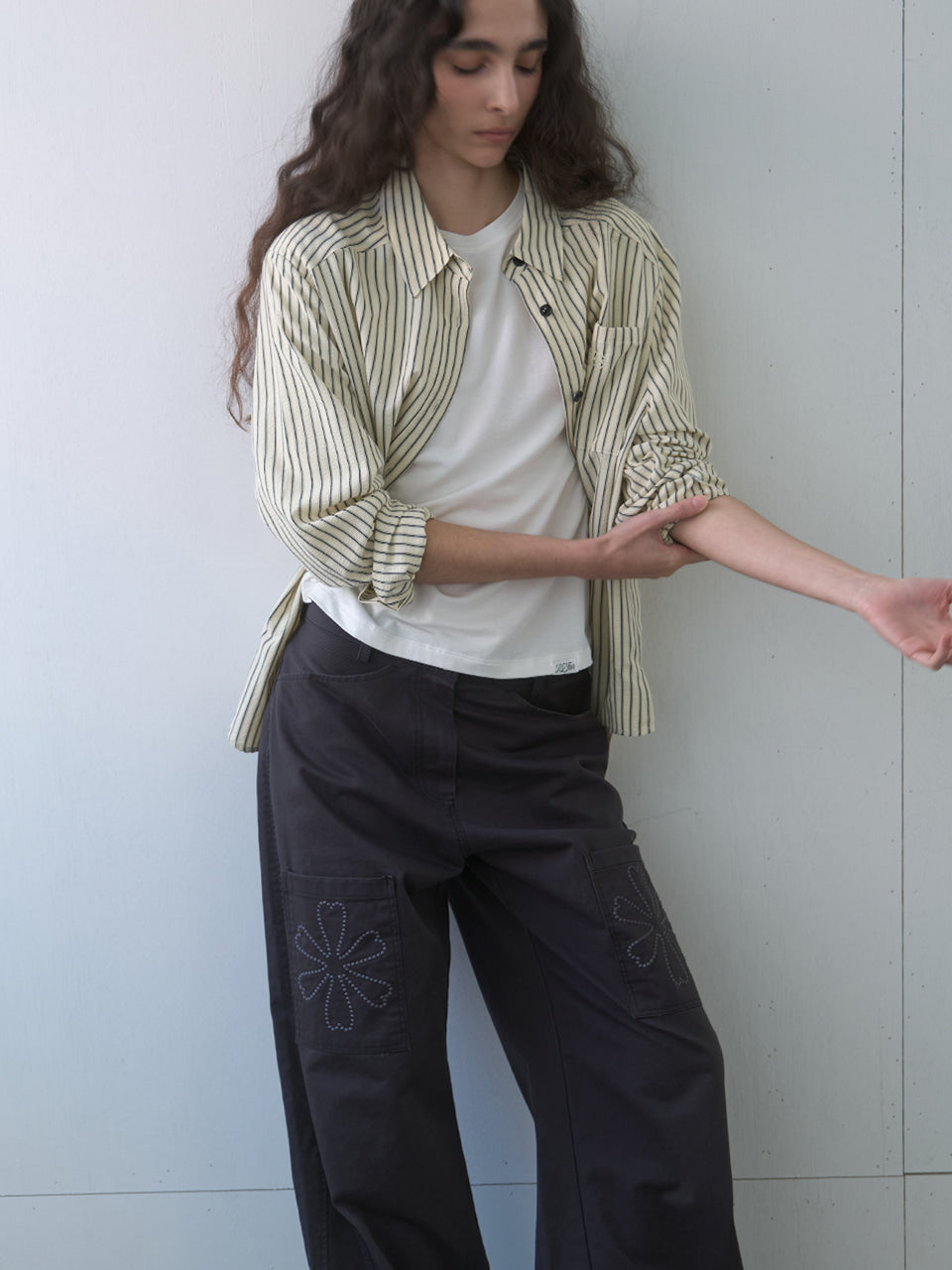 Kijun - Clover Pocket Pants (Black) product image 8 | TRAB K-Fashion Australia