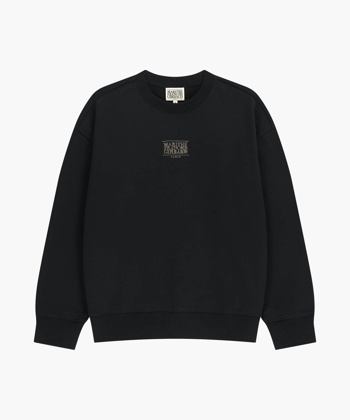 Marithe & Francois Girbaud - Drawing Classic Logo Sweatshirt (Black) product image 6 | TRAB K-Fashion Australia