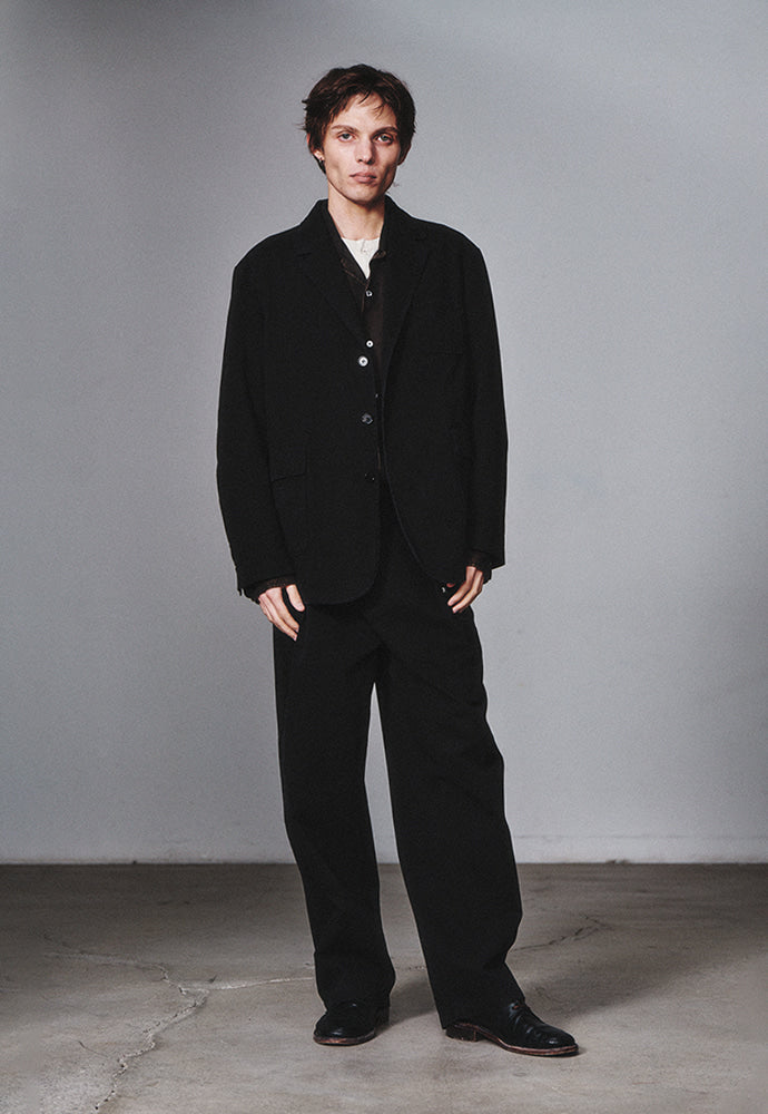 Art if acts - One Tuck Chino Pants (Faded Black) product image 2 | TRAB K-Fashion Australia