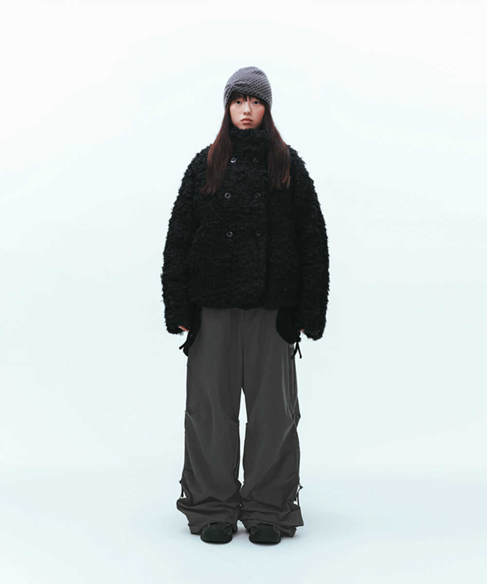 Coyseio - Hairy Fur Jacket (Black) product image 3 | TRAB K-Fashion Australia