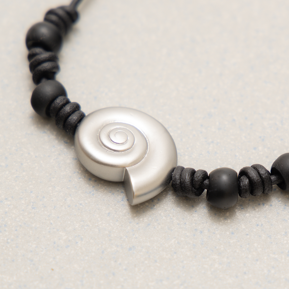 Towtow Archive - Concha Necklace (Black) product image 2 | TRAB K-Fashion Australia