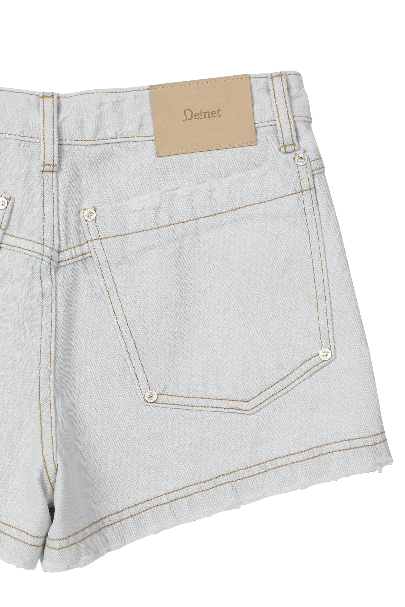 Deinet - Denim Shorts (Ice Blue) product image 14 | TRAB K-Fashion Australia