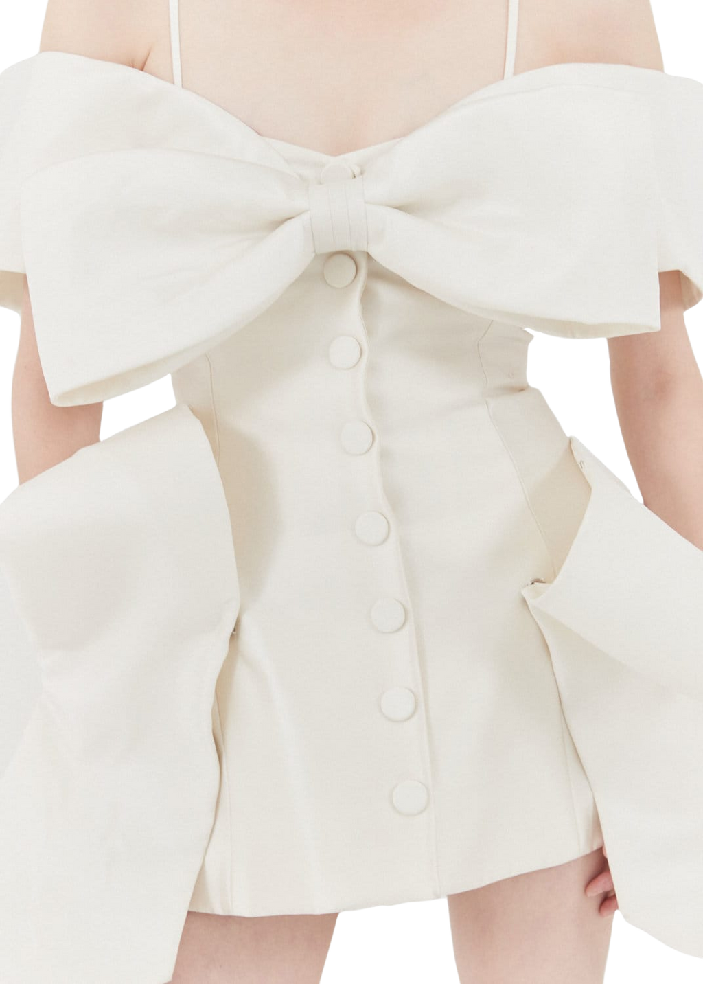 Kimhe Kim - Seraphim Mini Dress (White) product image 10 | TRAB K-Fashion Australia
