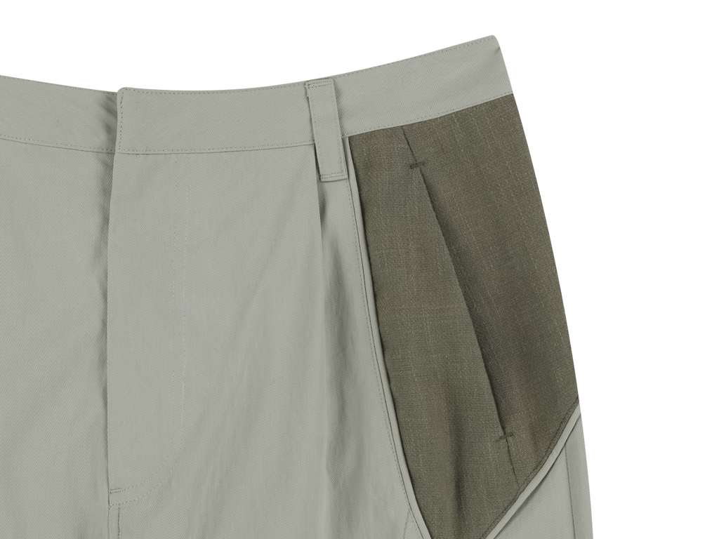 San San Gear - Linen Block Pants (Beige) product image 8 | TRAB K-Fashion Australia