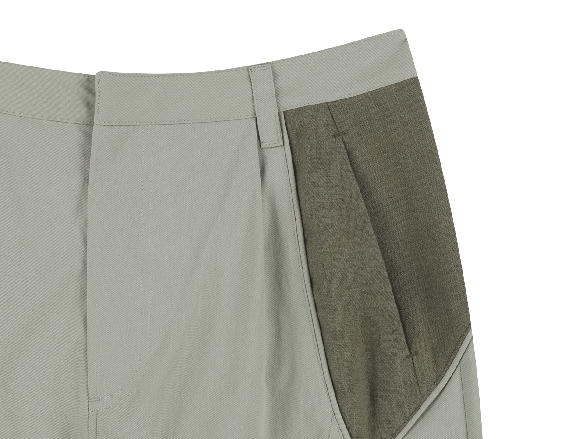 San San Gear - Linen Block Pants (Beige) product image 8 | TRAB K-Fashion Australia