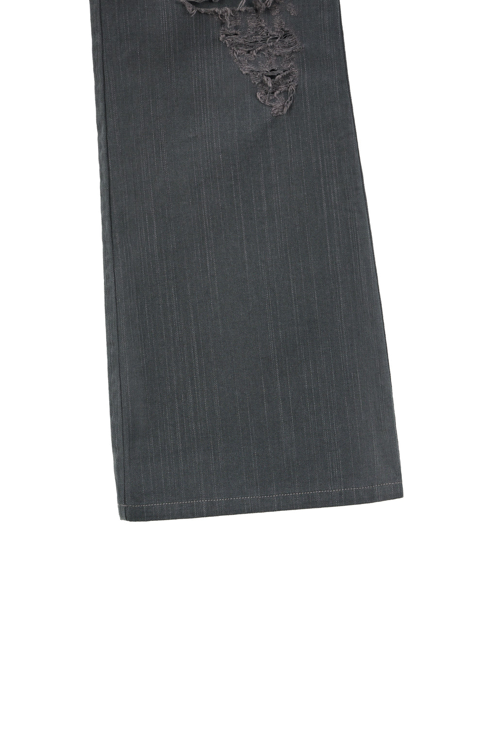 Deinet - Stud Line Damege Boots Cut Denim (Grey) product image 16 | TRAB K-Fashion Australia