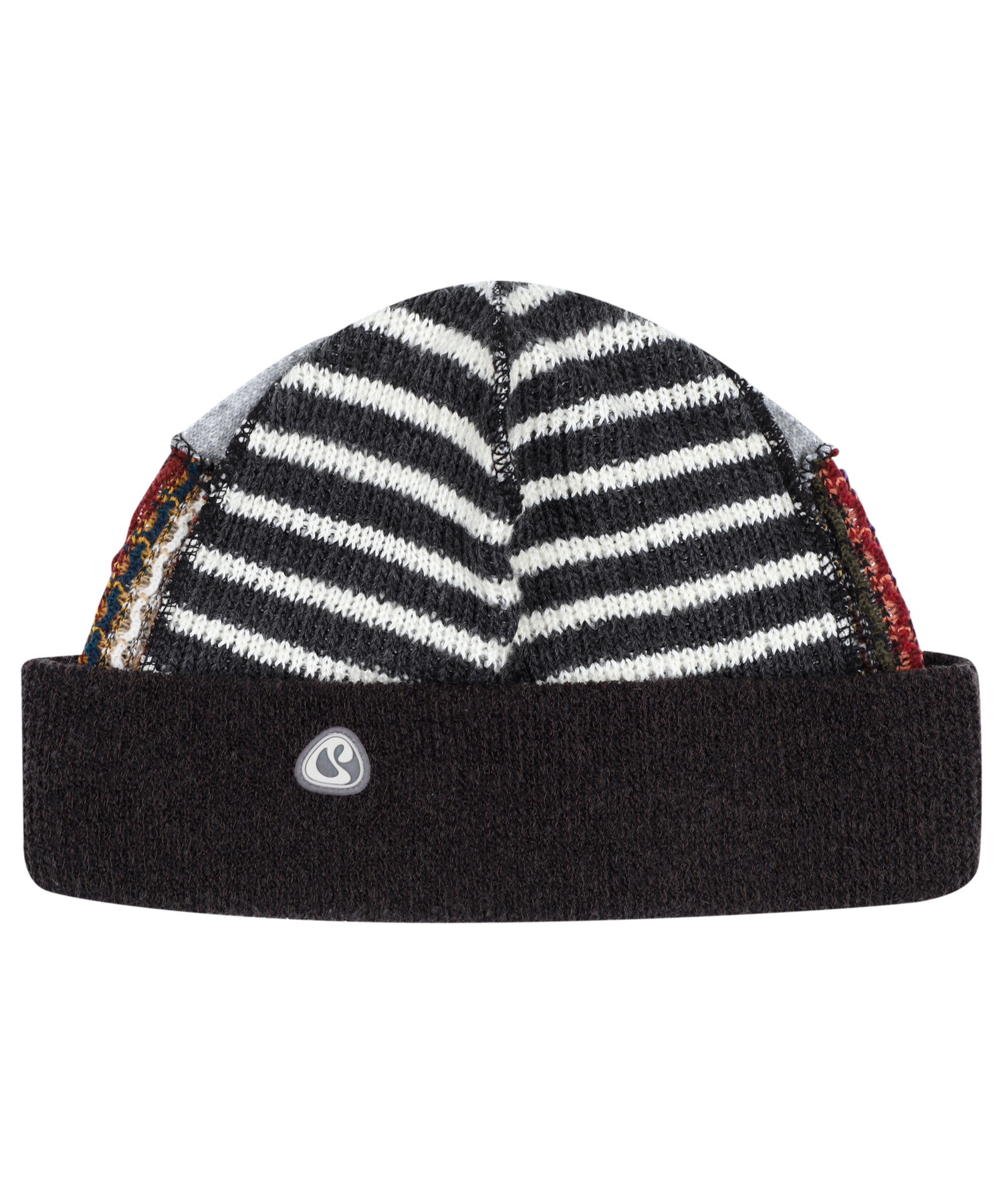 Coyseio - Patchwork Beanie (Brown) product image 1 | TRAB K-Fashion Australia