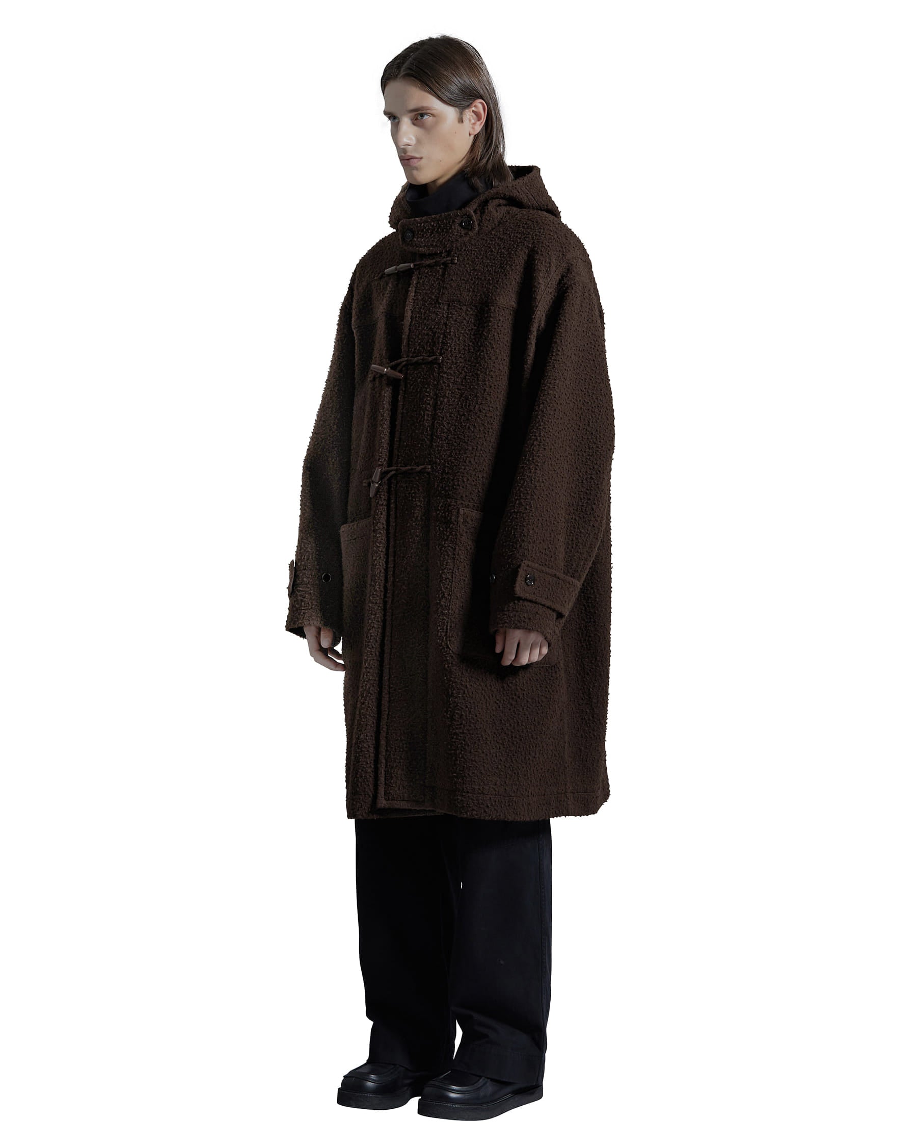 Brownyard - Duffle Coat (Dark Brown) product image 3 | TRAB K-Fashion Australia