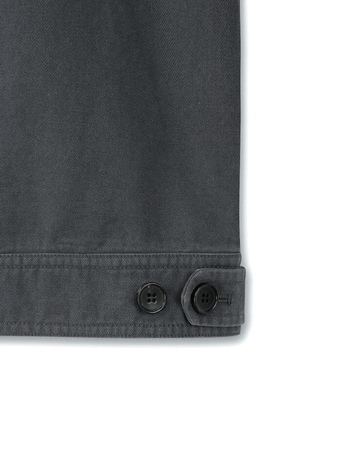 Art if acts - Garment Washed Harrington Jacket (Faded Charcoal) product image 17 | TRAB K-Fashion Australia