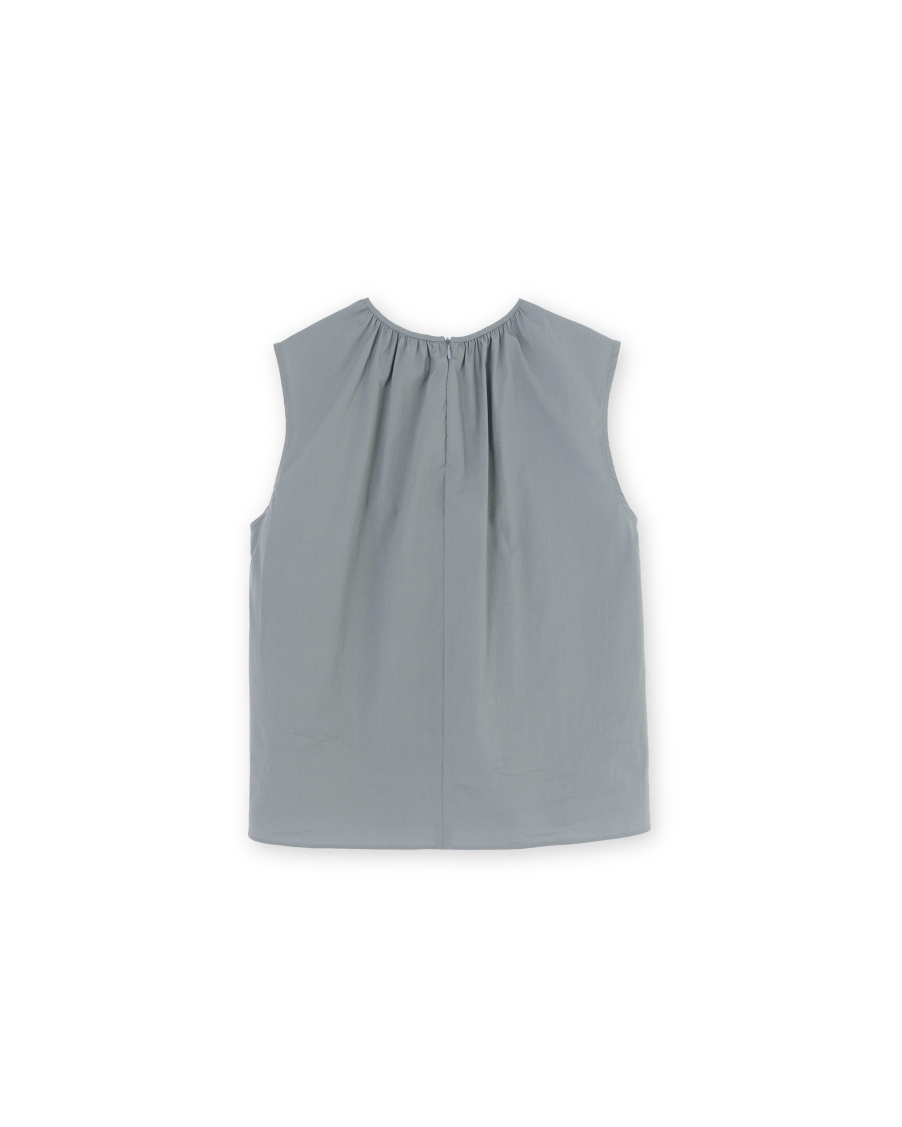 Brownyard - Shirring Sleeveless (Blue Grey) product image 4 | TRAB K-Fashion Australia
