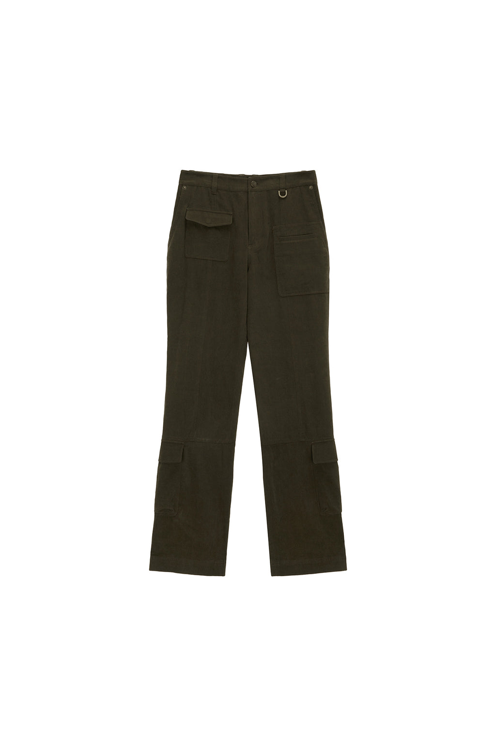 Matin Kim - Washed Slim Cargo Pants (Dark Navy) product image 11 | TRAB K-Fashion Australia