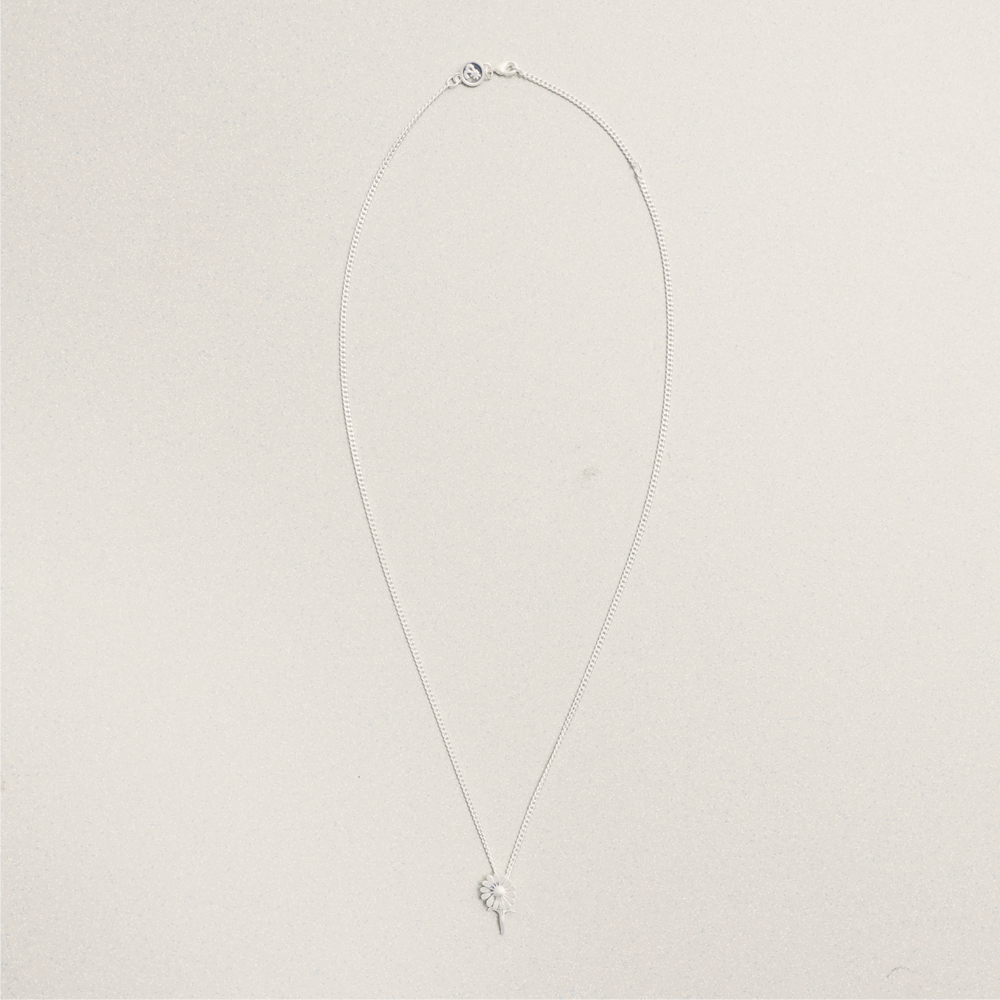 Towtow Archive - Daisy Necklace Circle (Silver) product image 2 | TRAB K-Fashion Australia