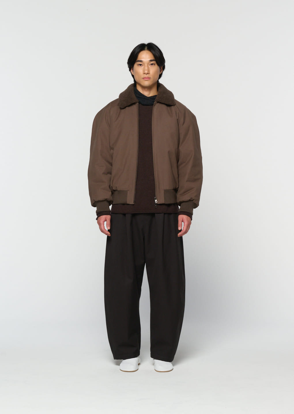 Amomento - cotton banding pants (Black) product image 2 | TRAB K-Fashion Australia