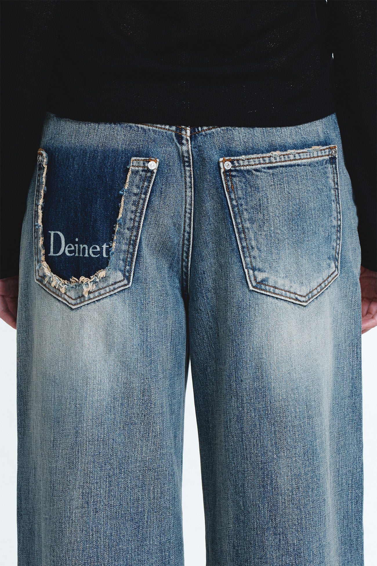 Deinet - Destroyed Denim (Blue) product image 9 | TRAB K-Fashion Australia
