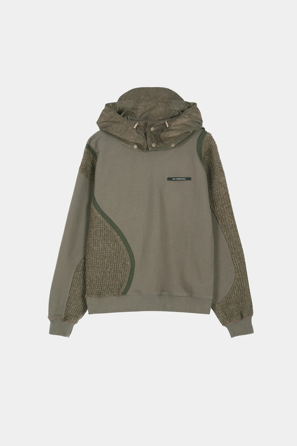Andersson Bell - Detachable Balaclava Sweatshirt (Khaki) product image 9 | TRAB K-Fashion Australia
