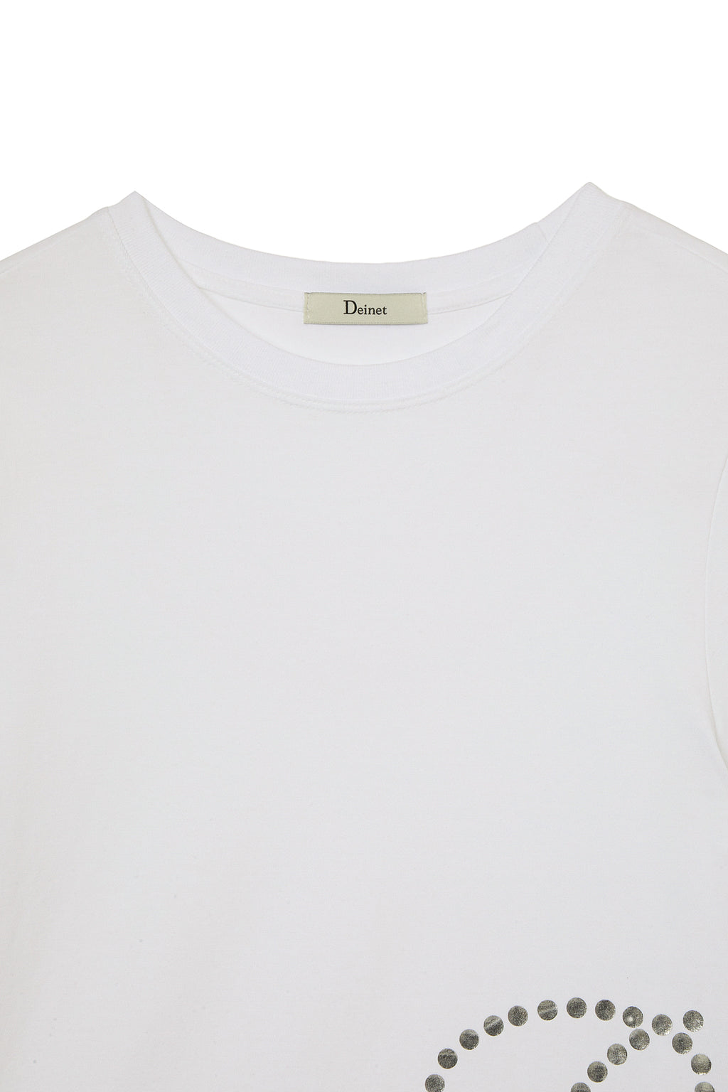 Deinet - Dot D Logo T-Shirt (White) product image 3 | TRAB K-Fashion Australia