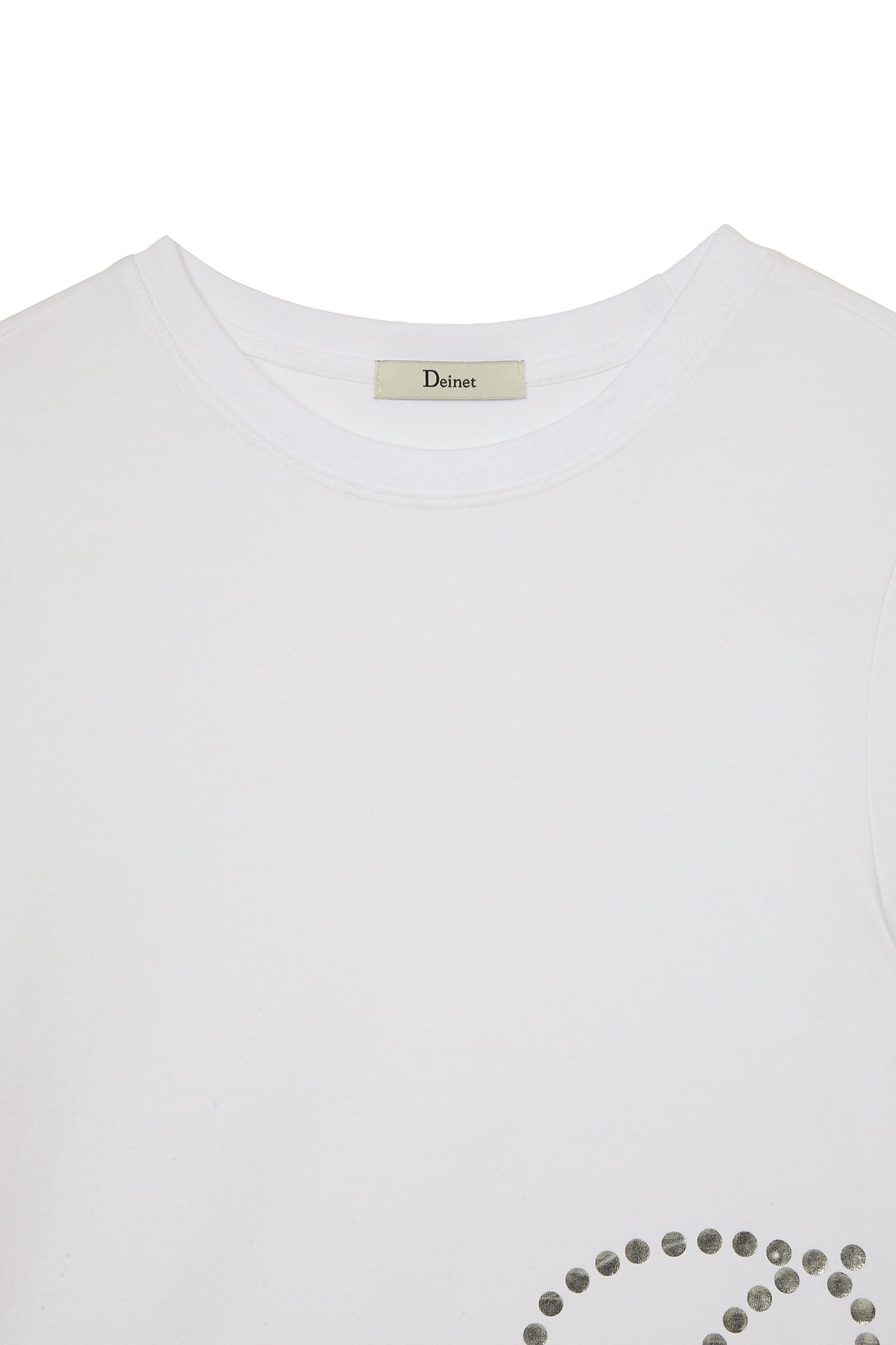 Deinet - Dot D Logo T-Shirt (White) product image 3 | TRAB K-Fashion Australia