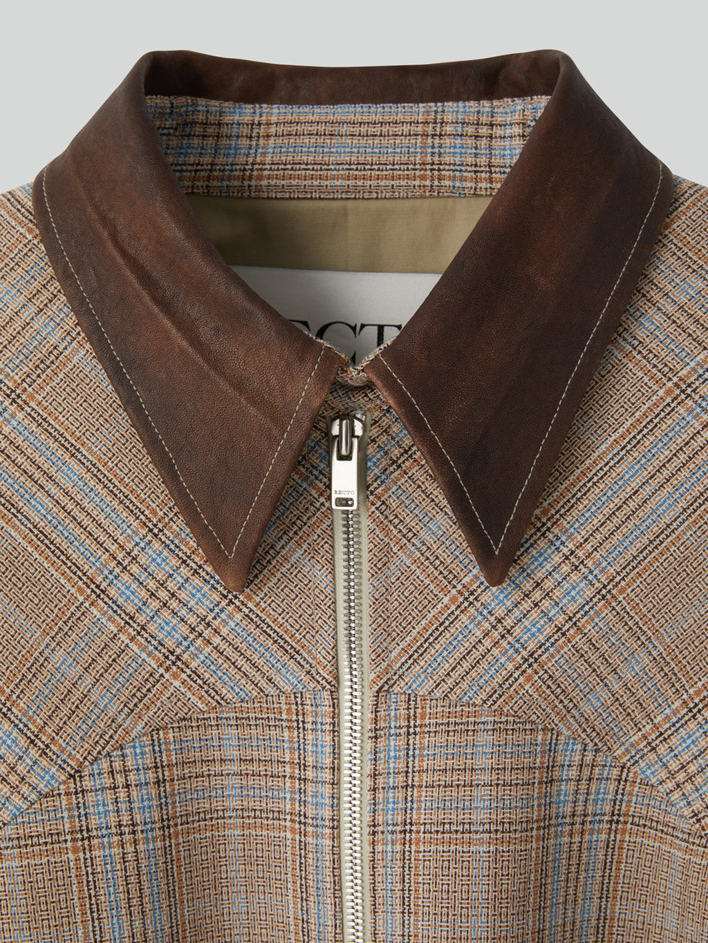 Recto - Vintage Check Jumper (Camel) product image 6 | TRAB K-Fashion Australia