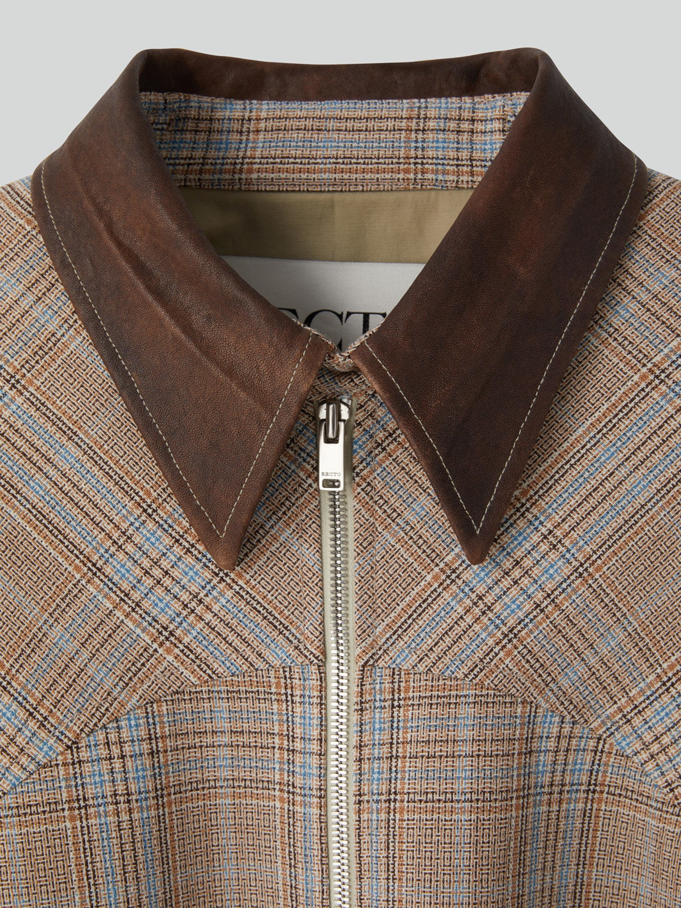 Recto - Vintage Check Jumper (Camel) product image 6 | TRAB K-Fashion Australia