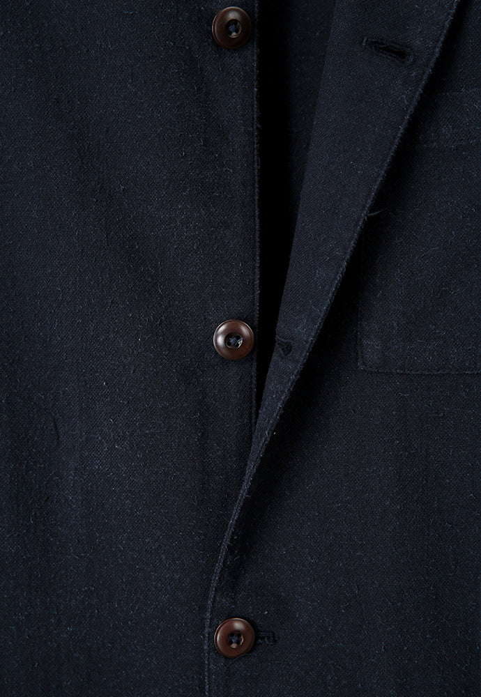 Art if acts - SILK NEP Work Jacket_Japanese Fabric (Deep Navy) product image 13 | TRAB K-Fashion Australia