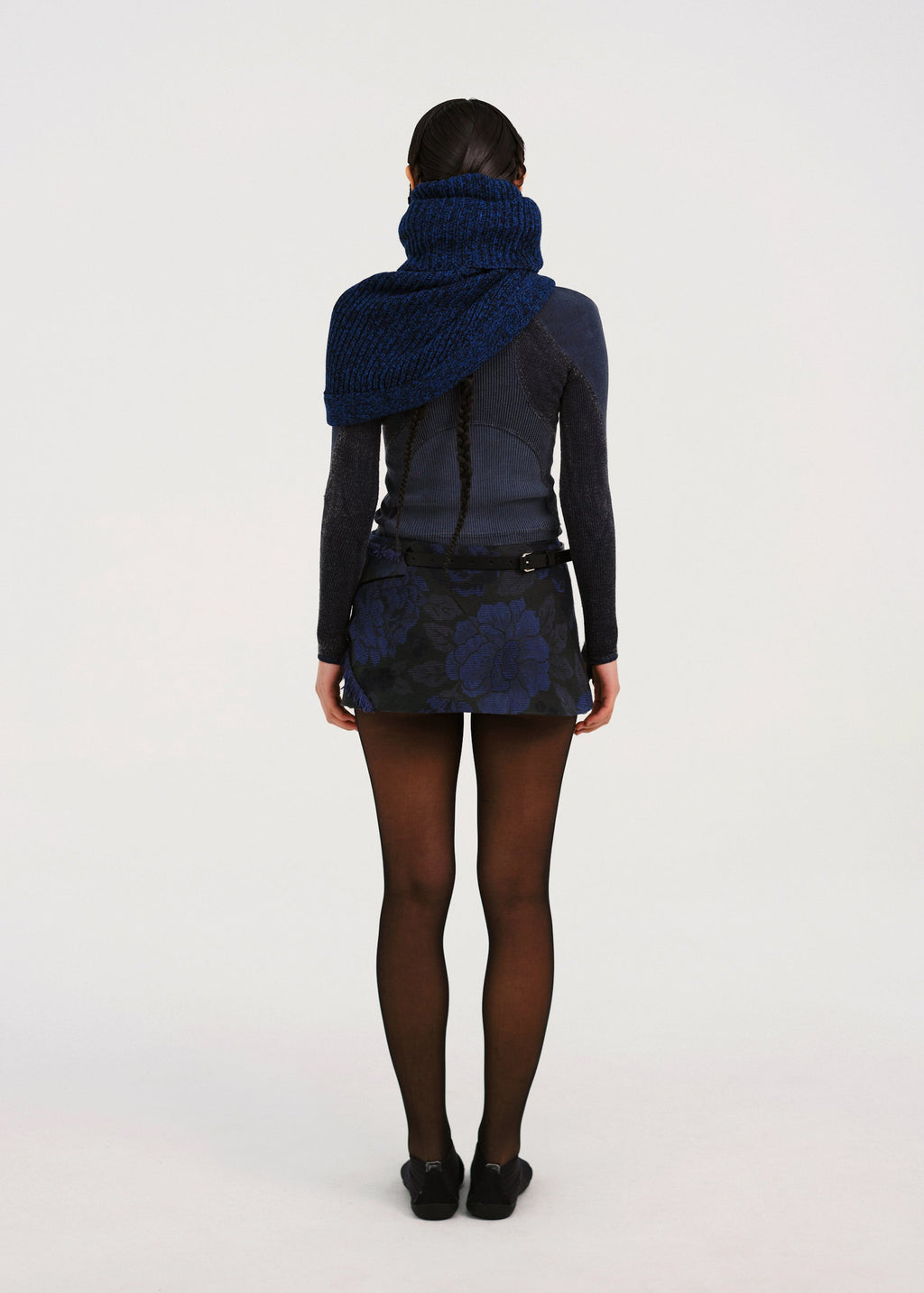 Hyein Seo - Wool Snood (Deep Blue) product image 4 | TRAB K-Fashion Australia
