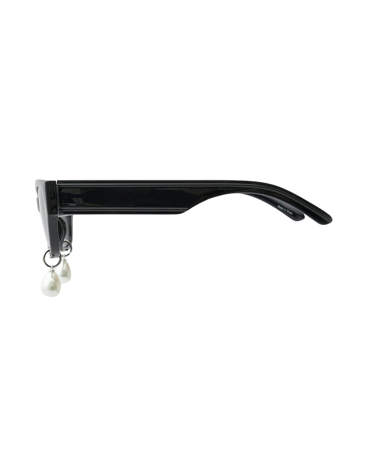 Kimhe Kim - Pearl Tears Cat-Eye Sunglasses (Black) product image 5 | TRAB K-Fashion Australia