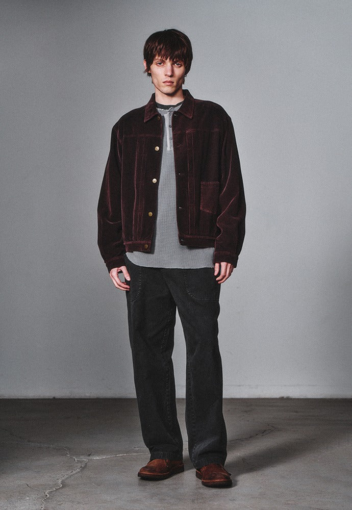 Art if acts - Faded Corduroy Trucker (Vintage Wood) product image 1 | TRAB K-Fashion Australia