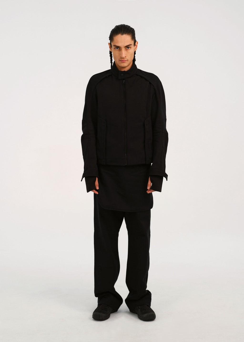 Hyein Seo - Flap Pants (Black) product image 1 | TRAB K-Fashion Australia