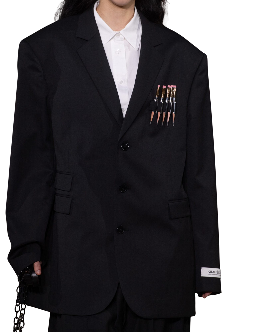 Kimhe Kim - Pen Holder Jacket (Black) product image 3 | TRAB K-Fashion Australia