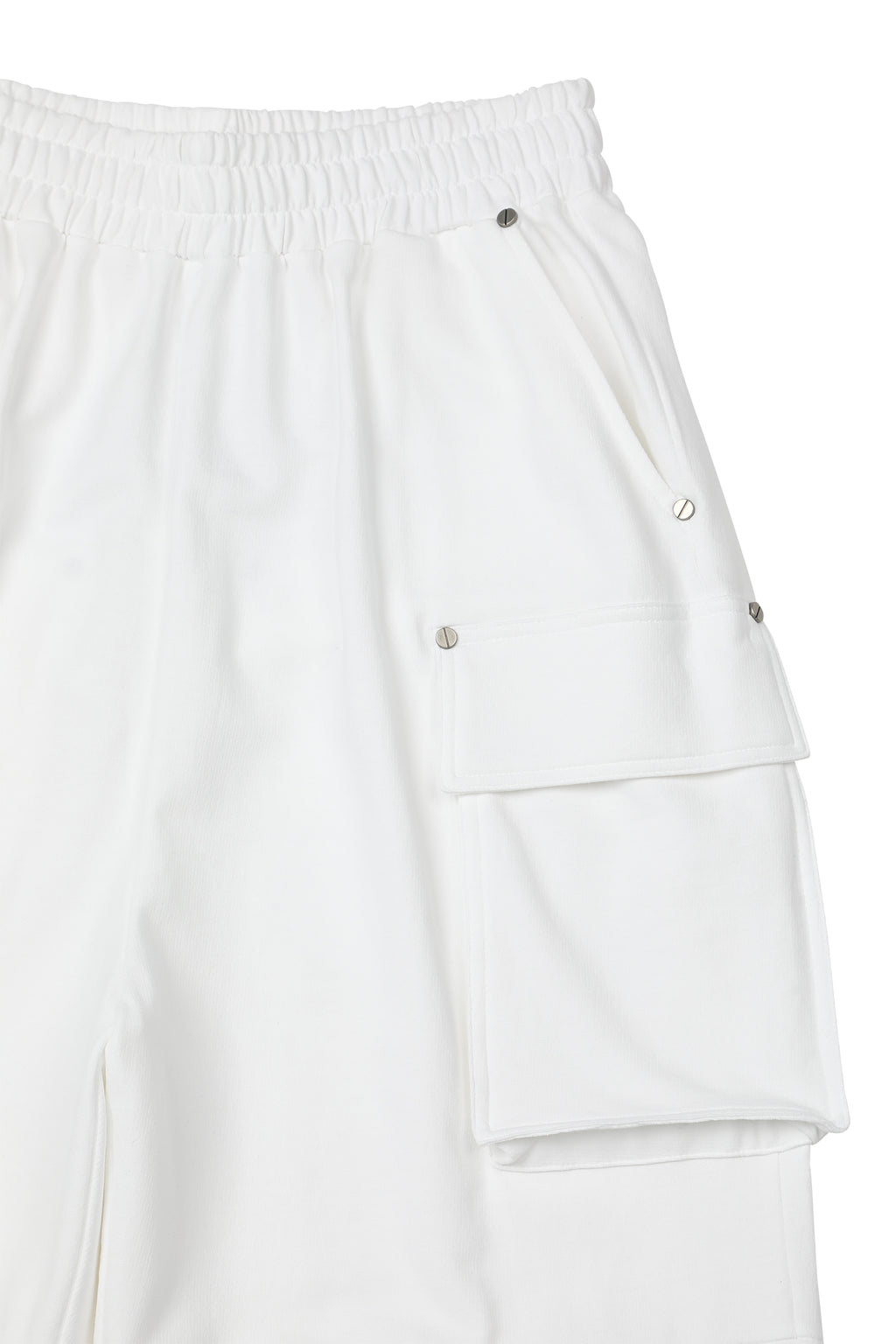 Deinet - Utility Cargo Sweat Pants (White) product image 11 | TRAB K-Fashion Australia