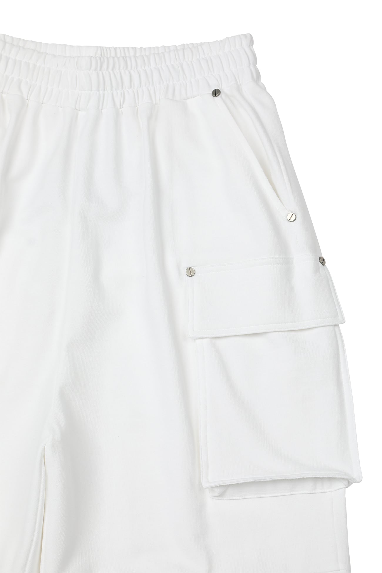 Deinet - Utility Cargo Sweat Pants (White) product image 11 | TRAB K-Fashion Australia
