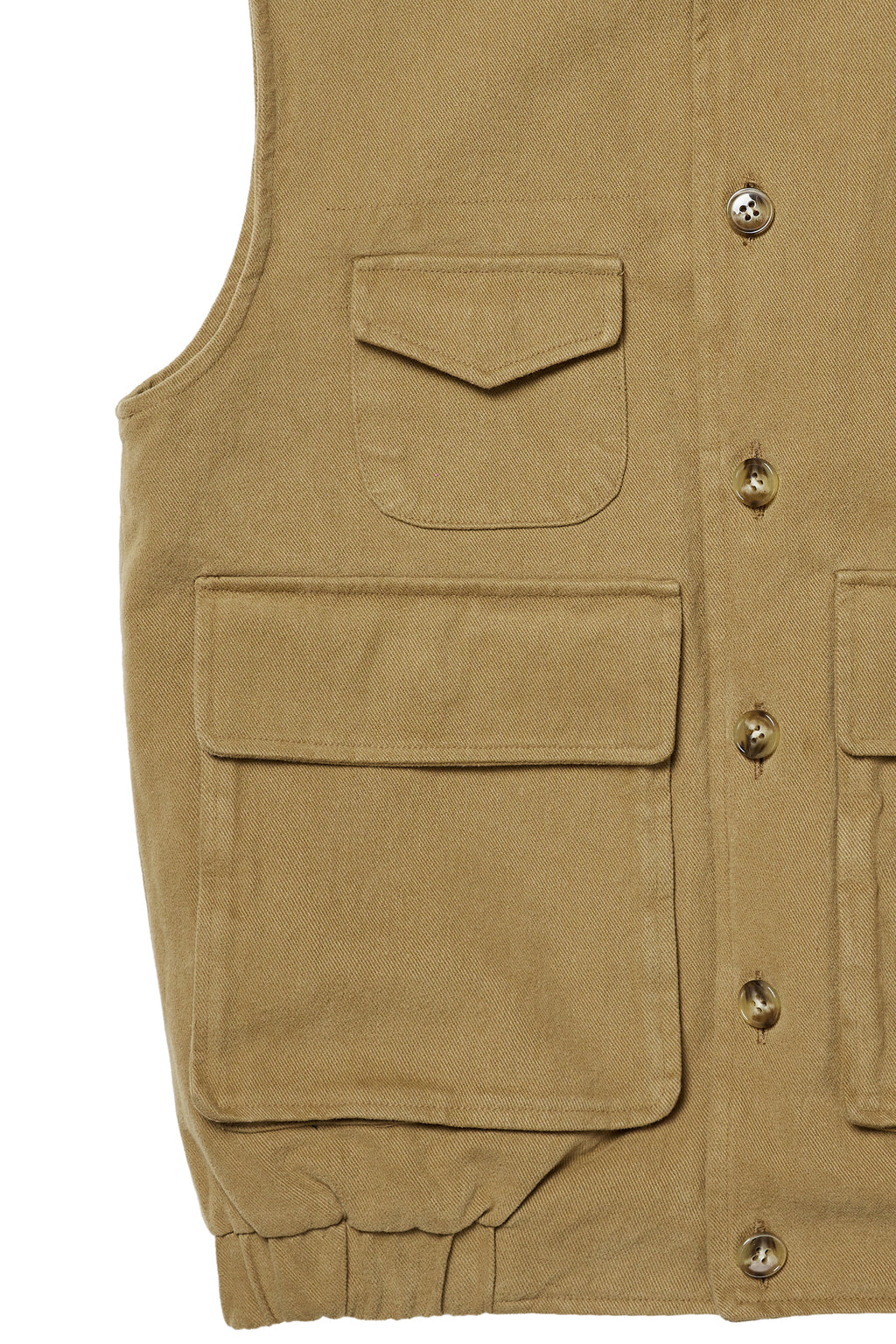 Deinet - Deinet Multi Pocket Cotton Vest (Beige) product image 17 | TRAB K-Fashion Australia