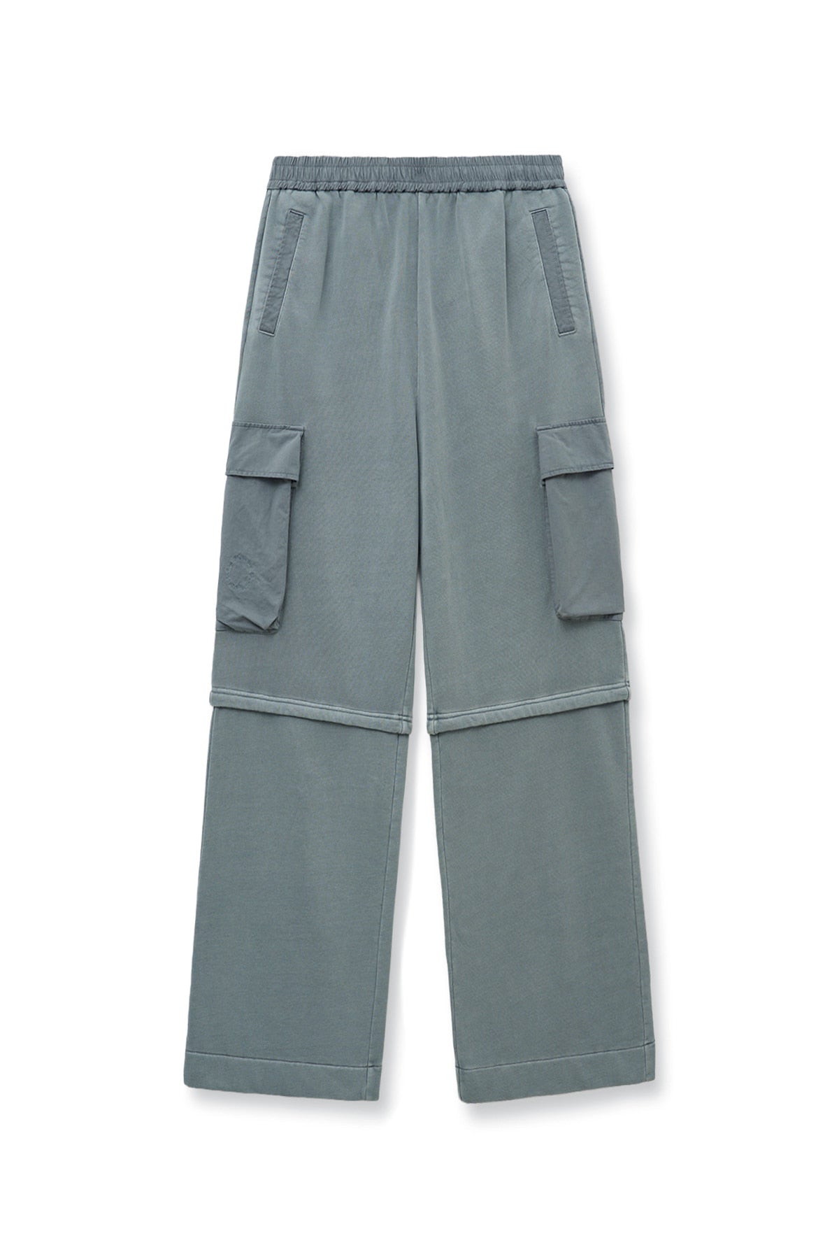 Matin Kim - [Pre-Order – Ships November 5] Pigment Dyed Cargo Pants (Light Grey) product image 2 | TRAB K-Fashion Australia